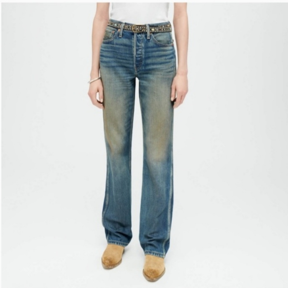Re/Done 90's High Waist Loose Indigo sz 32